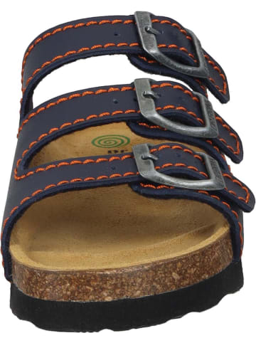 Dr. BRINKMANN Komfort-Pantoletten in ozean/orange