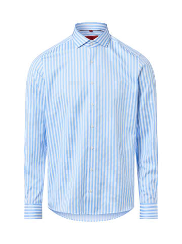 Finshley & Harding Hemd in weiß hellblau - 0017