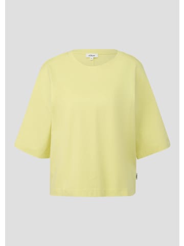 s.Oliver T-Shirt in 7111_hellgelb