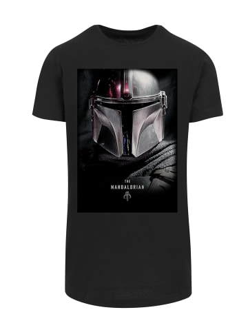 F4NT4STIC T-Shirt Star Wars The Mandalorian Poster in schwarz