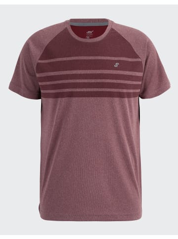 Joy Sportswear Rundhalsshirt TINO in redwood melange