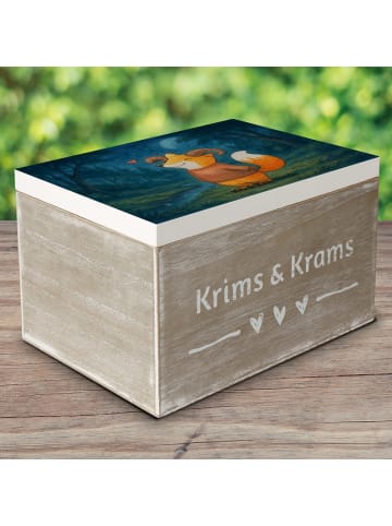 Mr. & Mrs. Panda Geschenkbox Widder Astologie Design ohne Spruch in Weiß