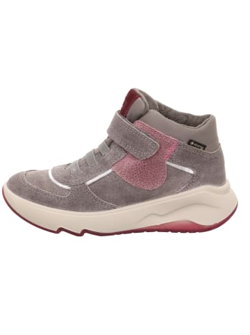 superfit Ankle Boot MELODY in Grau/Rot