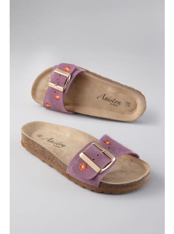 Aniston SHOES Pantolette in lila