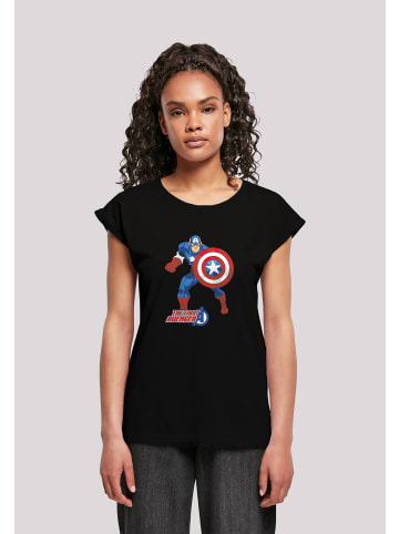 F4NT4STIC T-Shirt Captain America The First Avenger in schwarz