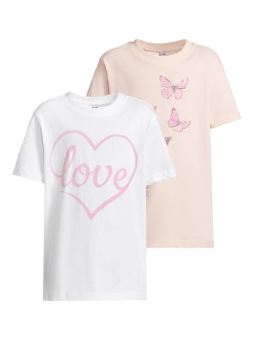 Urban Classics Urban Classics T-Shirts in white+marshmallow