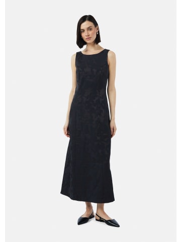comma Kleid lang in Blau