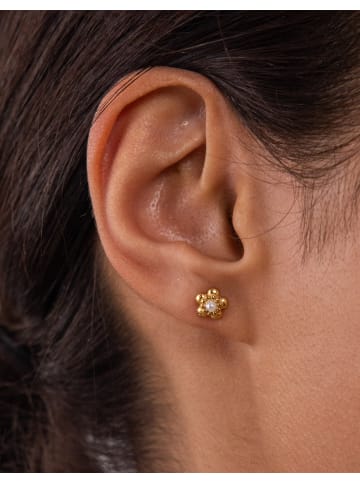 PURELEI Ohrringe Shiny Bloom in Gold
