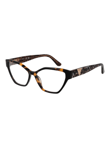 Guess Damen Optische Fassungen Katzenauge Braun