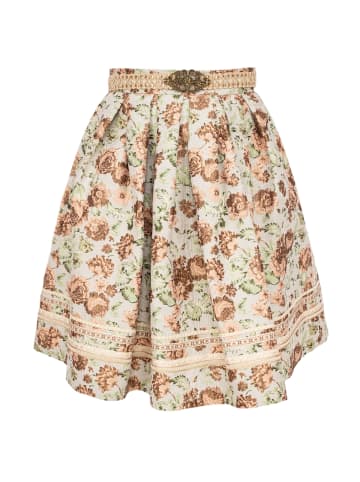 Krüger Dirndl Trachtenrock 261165 in beige