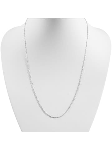 Adeliás Unisex Halskette – Ankerkette aus 925 Silber 50+3 in silber