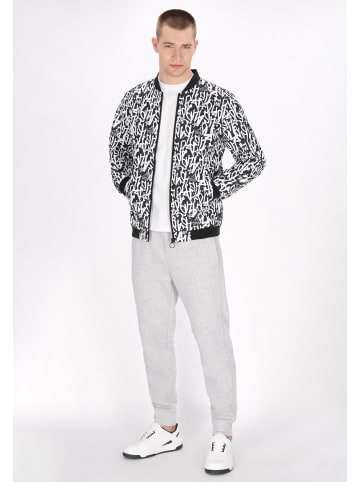 MO Jacket in white black