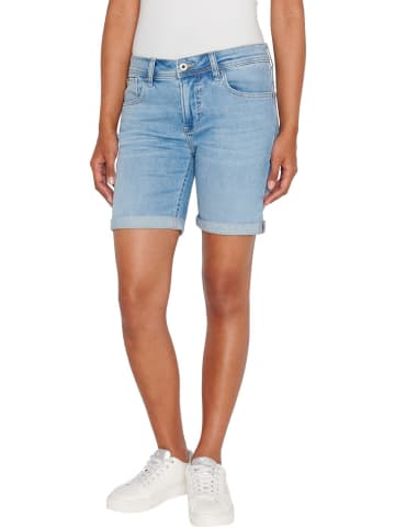 Pepe Jeans Short SLIM SHORT MW slim in Blau