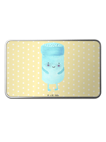 Mr. & Mrs. Panda Metallbox Beste Freunde Salz ohne Spruch in Gelb Pastell