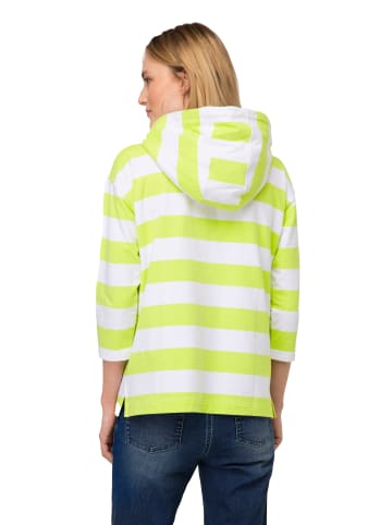 LAURASØN Sweatshirt in limonengrün