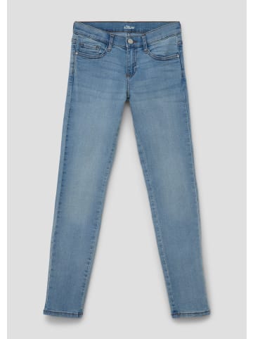 s.Oliver Jeans-Hose lang in Blau