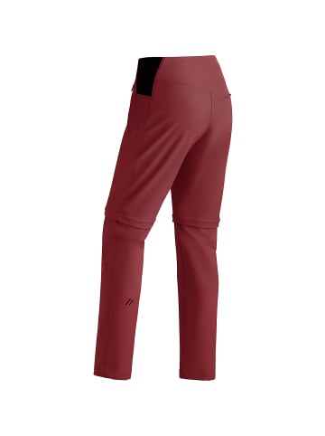 Maier Sports Zip Off Hose Latit Zip Vario in Rot4541