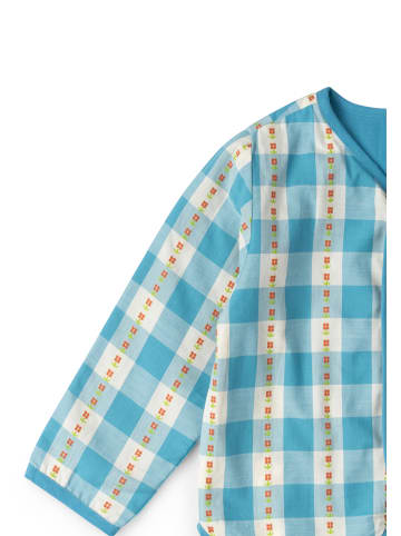 Little Green Radicals Wendbare Frühlingsjacke in Blau