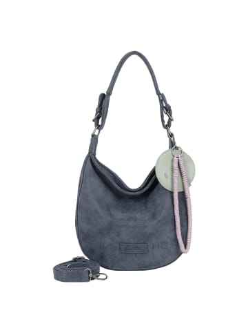 Fritzi aus Preußen Fritzi Hobo Vintage Schultertasche 33 cm blau