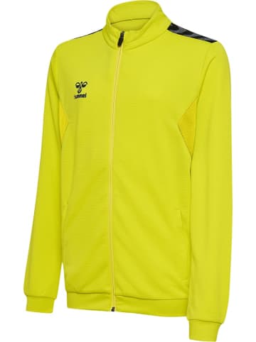 Hummel Kinder Trainingsjacke "Hmlauthentic Pl Zip Jacket Kids" in Gelb