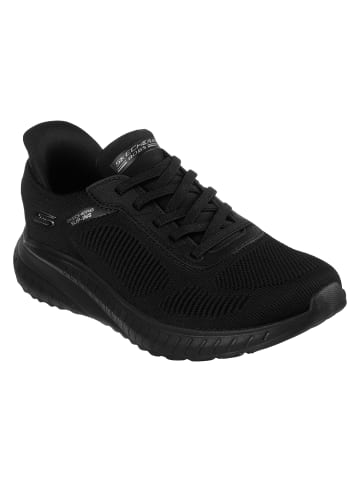 Skechers Slip-Ins: BOBS Sport Squad Chaos in Schwarz