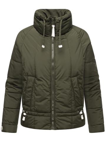 Navahoo Steppjacke Luftzauber 14 in Dark Olive