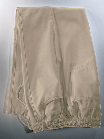 Sieh an! Schlupfjeans in beige