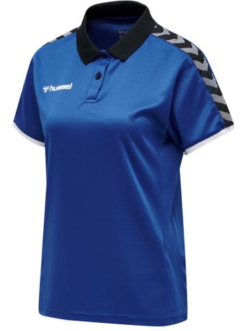 Hummel Polo "Hmlauthentic" in Blau