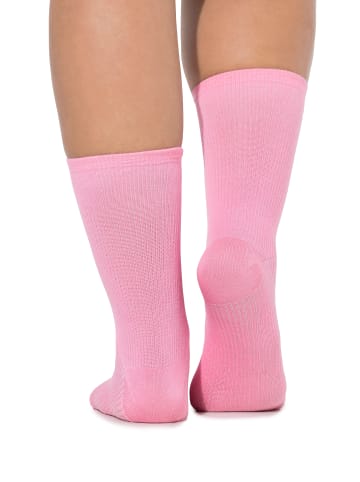Ulla Popken Socken in hell pink