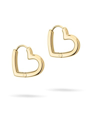 Tamaris Creolen The Love Heart in gold