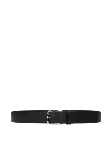 TESTONI Schwarz Leder Regular Gürtel