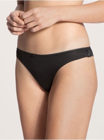 Calida String in schwarz