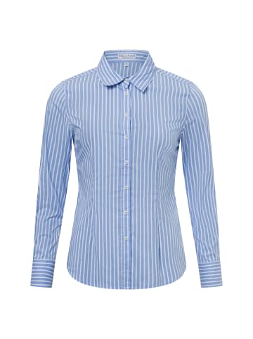 Marie Lund Bluse in hellblau weiß - 0004