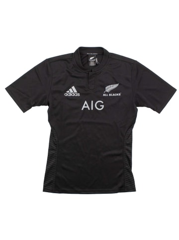 adidas Shirt All Black New Zealand Rugby Home Jersey in Schwarz