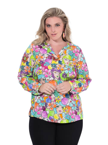 MIAMODA Bluse in neon berry