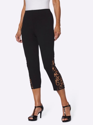 WITT WEIDEN Capri-Leggings in schwarz