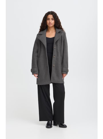 ICHI Mantel IHSTIPA Regular fit in Gray Pinstripe