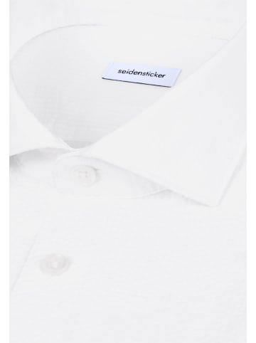 Seidensticker Casual Hemd Slim in Weiß