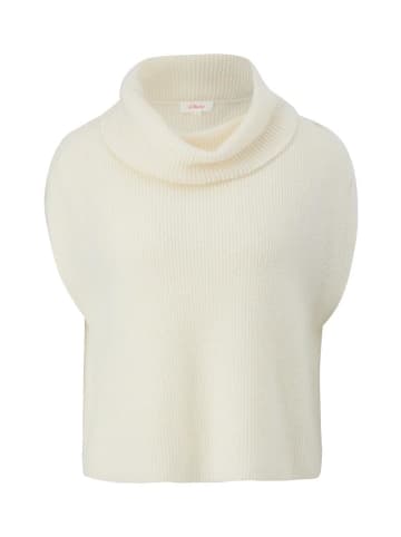 S.OLIVER RED LABEL Pullover in creme