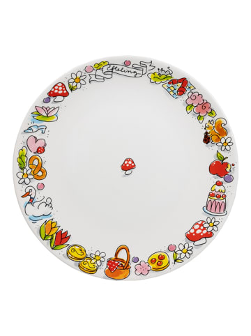 Blond Amsterdam Teller Pilz in Bunt - 26cm