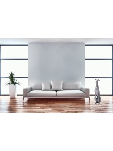 FineBuy Figur in Silber / Aluminium / 18x25x70