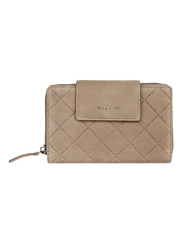 Bugatti Fabia Geldbörse RFID Schutz Leder 16 cm sand