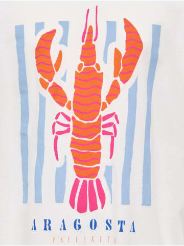 KIDS ONLY T-Shirt mit maritimen Prints KOGJOANNA in cloud dancer lobster