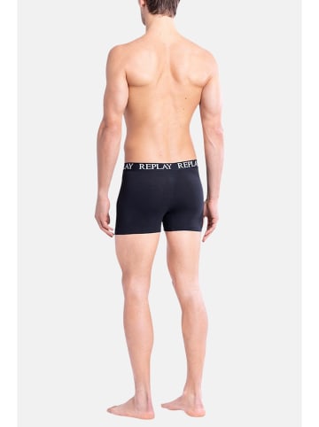 Replay Boxershorts in Black Grey White