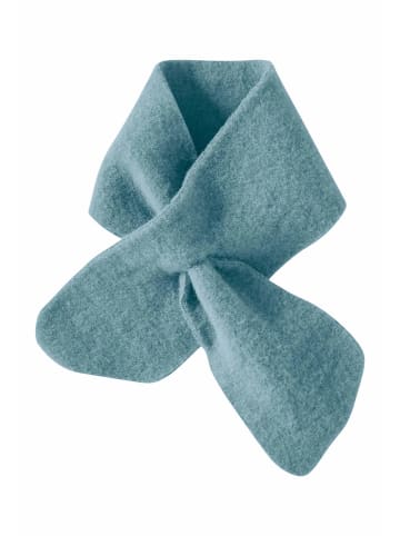 Hessnatur Wollfleece-Schal in gletscherblau