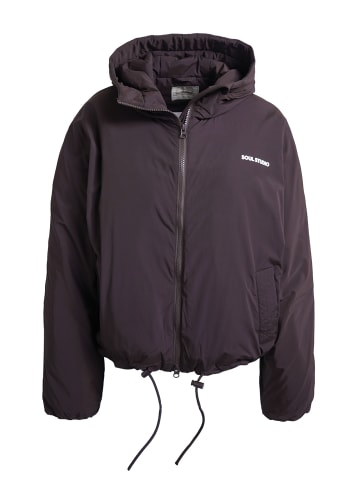 Smith&Soul Kaputzenjacke aus Nylon in Dark Choc