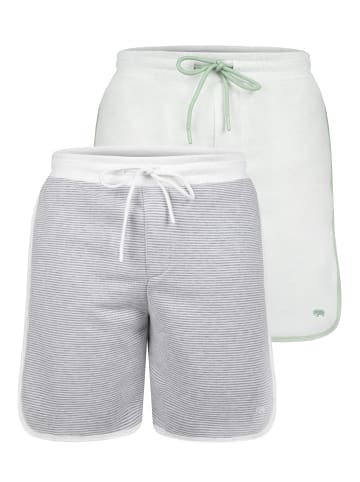 Felix Hardy Jogger Short in Grau - Hell Grün