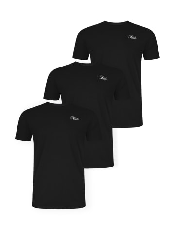 SikSilk T-Shirt in black