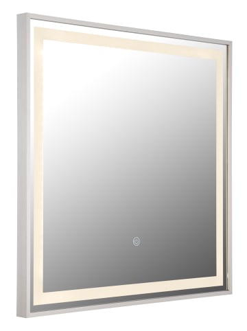 Globo lighting Spiegel "RIVAS" in silver