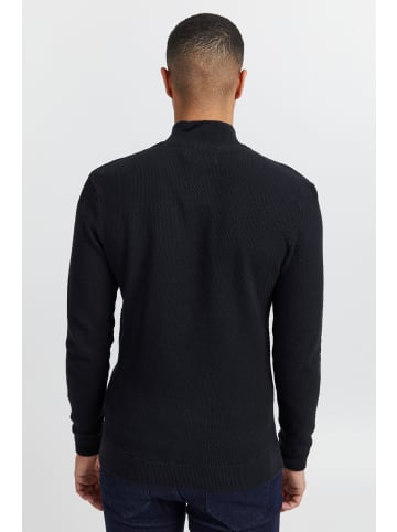 CASUAL FRIDAY Troyer Karlo structured zipper knit in Blau